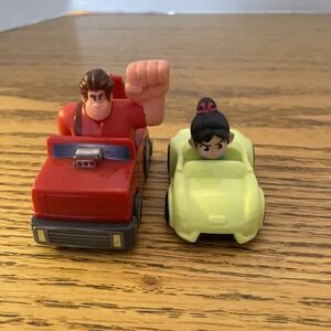 Disney Wreck It Ralph & Vanellioe McDonald's  PVC Figure Cake Topper Toy